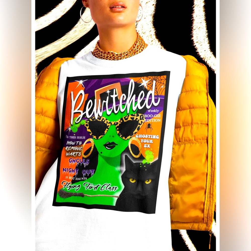 Bewitched Graphic Tee - PERFECT FOR HALLOWEEN!!
